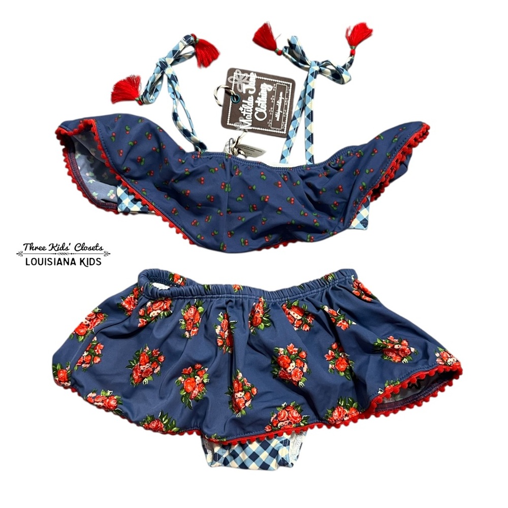 NEW Matilda Jane 12-18m or 18-24m Little Guppy Swimsuit Set